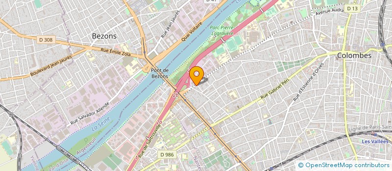 localisation de l'entreprise SOC NOUVELLE ELECTROLYSE à COLOMBES