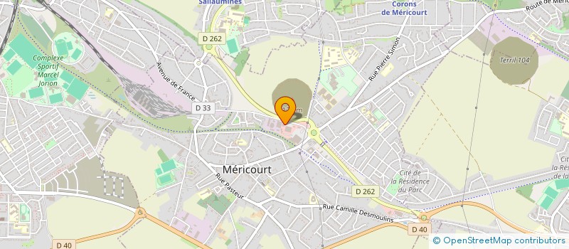 localisation de l'entreprise SOC NOUVELLE EMBAL'SACS à MERICOURT