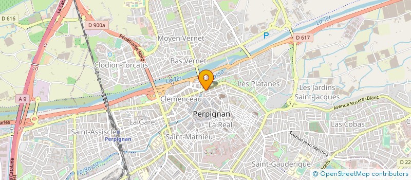 localisation de l'entreprise SOC NOUVELLE ENTREPR SPECTACLE  PERPIGNAN