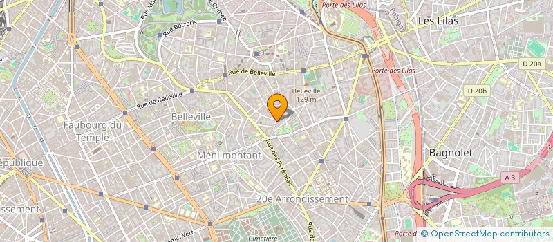 localisation de l'entreprise SOC NOUVELLE ETABLIS BELACEL à PARIS