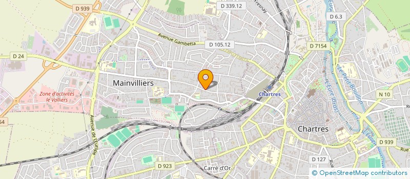 localisation de l'entreprise SOC NOUVELLE ETABLISSEMENTS CHEDEVILLE à MAINVILLIERS