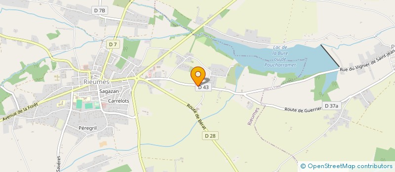 localisation de l'entreprise SOC NOUVELLE ETABLISSEMENTS VIDAL à RIEUMES