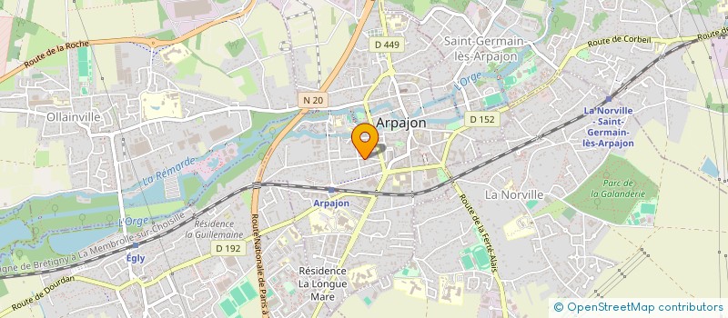 localisation de l'entreprise SOC NOUVELLE ETS LABBE à ARPAJON
