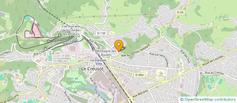 localisation de l'entreprise SOC NOUVELLE EXPLOIT DE LA SARL MOINE  LE CREUSOT