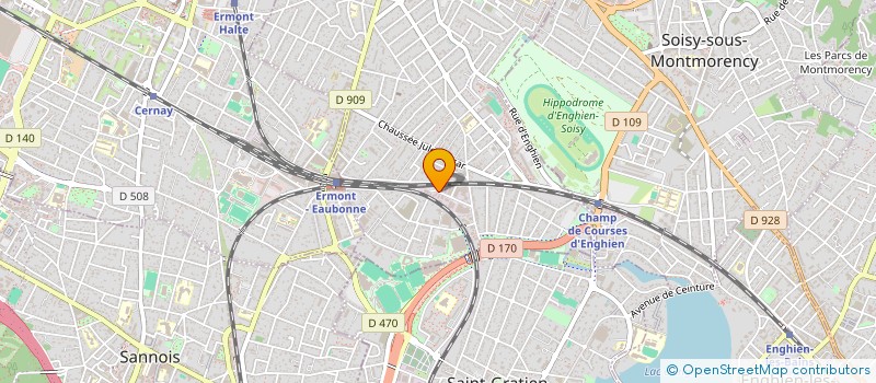 localisation de l'entreprise SOC NOUVELLE EXPLOITATION SOTGEM à EAUBONNE
