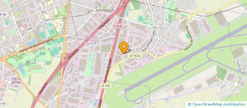 localisation de l'entreprise SOC NOUVELLE FONCTION FORMES INTERNATION à WISSOUS