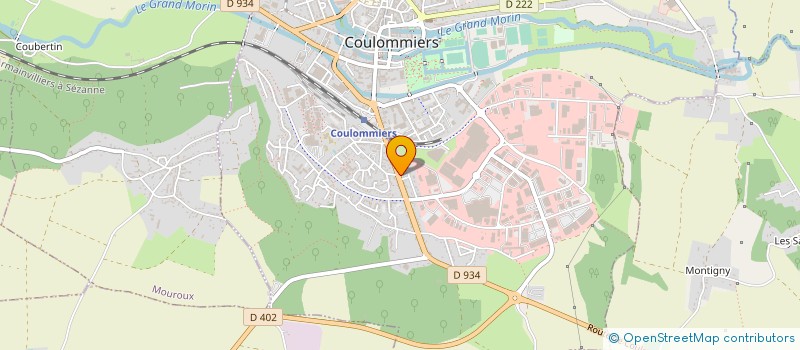 localisation de l'entreprise SOC NOUVELLE GARAGE MONTAPEINE à COULOMMIERS
