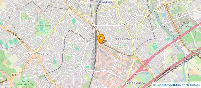 localisation de l'entreprise SOC NOUVELLE GARDIENNAGE 34 à MONTPELLIER