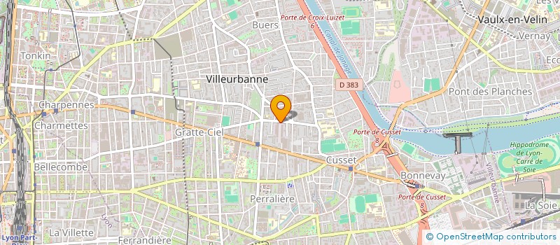 localisation de l'entreprise SOC NOUVELLE GIMEOR à VILLEURBANNE