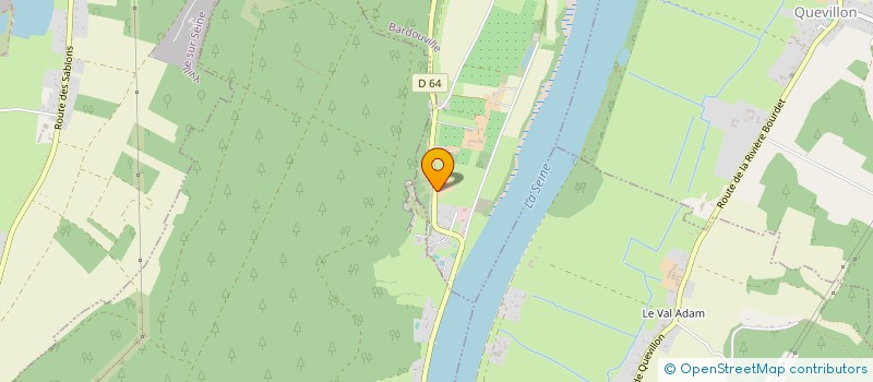 localisation de l'entreprise SOC NOUVELLE HAYET  BARDOUVILLE