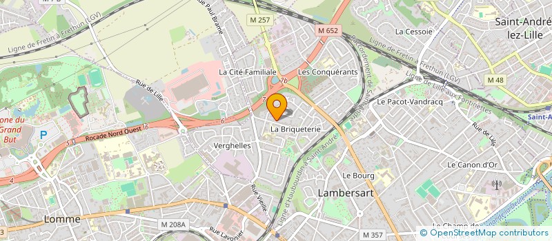 localisation de l'entreprise SOC NOUVELLE HEMERA à LAMBERSART