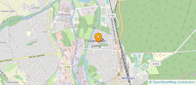localisation de l'entreprise SOC NOUVELLE ISOLANTS USINES ARZENS à CHALETTE-SUR-LOING