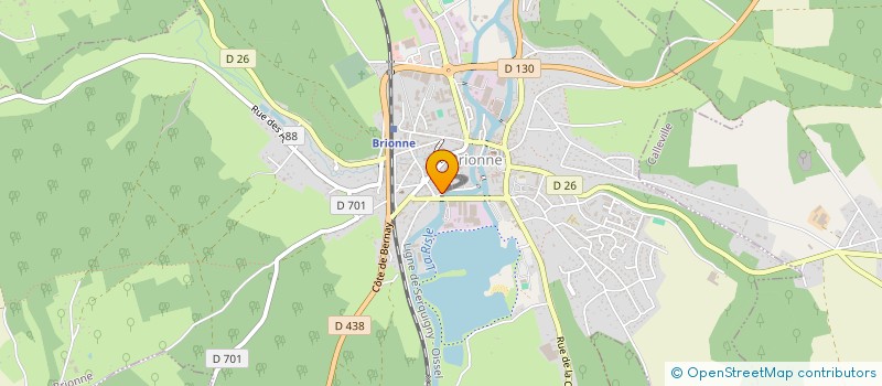 localisation de l'entreprise SOC NOUVELLE ISOLECO PEINTURE  BRIONNE