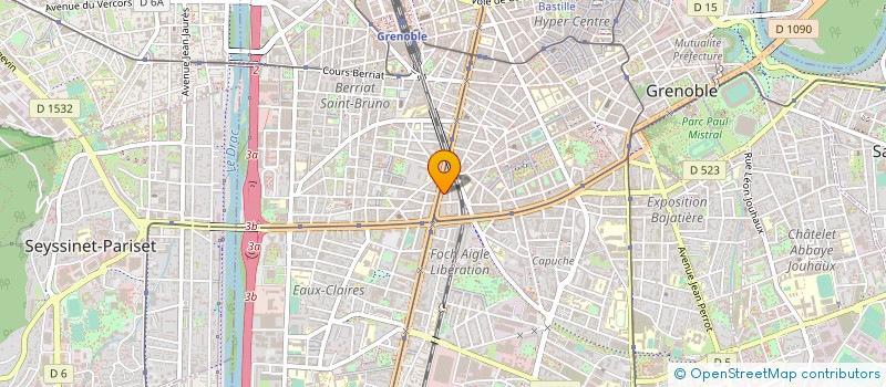 localisation de l'entreprise SOC NOUVELLE LA LAURENTINE à GRENOBLE