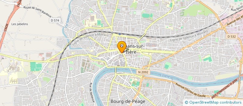 localisation de l'entreprise SOC NOUVELLE LE MARCHE à ROMANS-SUR-ISERE