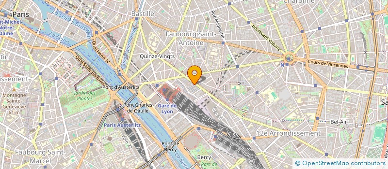 localisation de l'entreprise SOC NOUVELLE LE REFUGE  PARIS