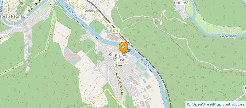 localisation de l'entreprise SOC NOUVELLE LENOIR ET MERNIER à BOGNY-SUR-MEUSE