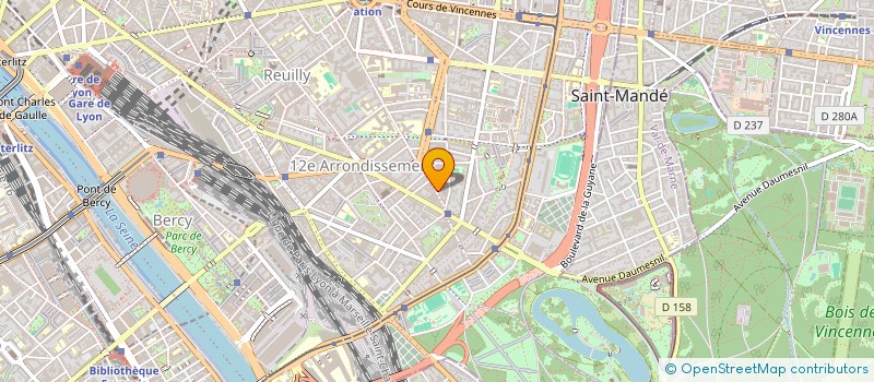 localisation de l'entreprise SOC NOUVELLE LES CARROSSIERS DE PICPUS à PARIS