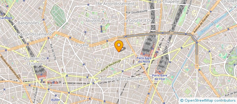 localisation de l'entreprise SOC NOUVELLE MARMET à PARIS