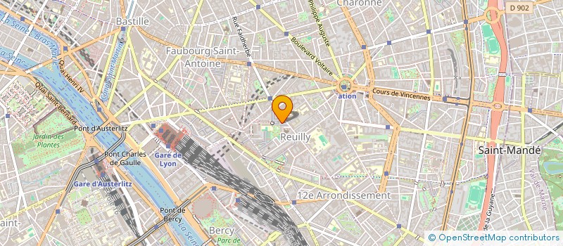 localisation de l'entreprise SOC NOUVELLE MESSAGERIE ROUTAGE MULLER à PARIS