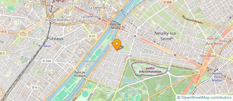 localisation de l'entreprise SOC NOUVELLE NEUILLY SERRURE à NEUILLY-SUR-SEINE