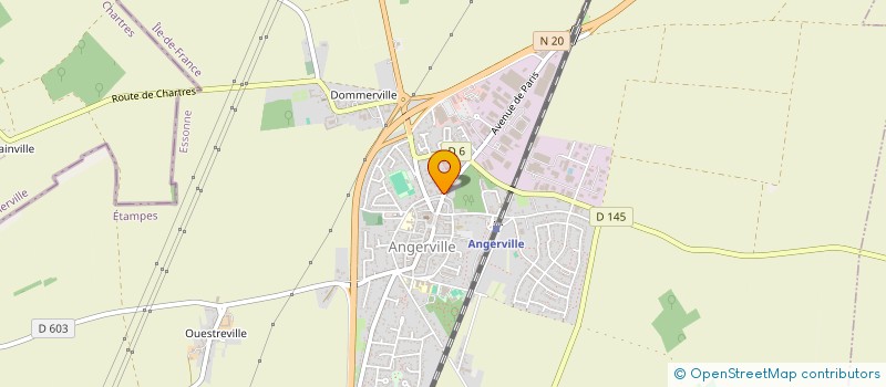 localisation de l'entreprise SOC NOUVELLE O G W  ANGERVILLE