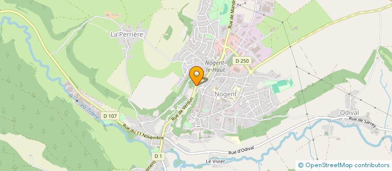 localisation de l'entreprise SOC NOUVELLE OBRIST à NOGENT
