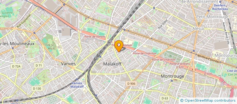 localisation de l'entreprise SOC NOUVELLE PIERRE NANTOIS à MALAKOFF