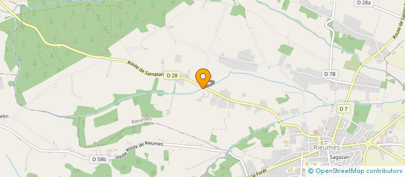 localisation de l'entreprise SOC NOUVELLE PLOMBERIE S.N.P.  RIEUMES