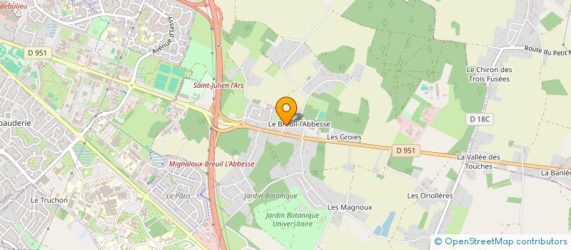 localisation de l'entreprise SOC NOUVELLE POITOU MAG à MIGNALOUX-BEAUVOIR