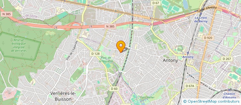 localisation de l'entreprise SOC NOUVELLE QUINTESSENCE  ANTONY