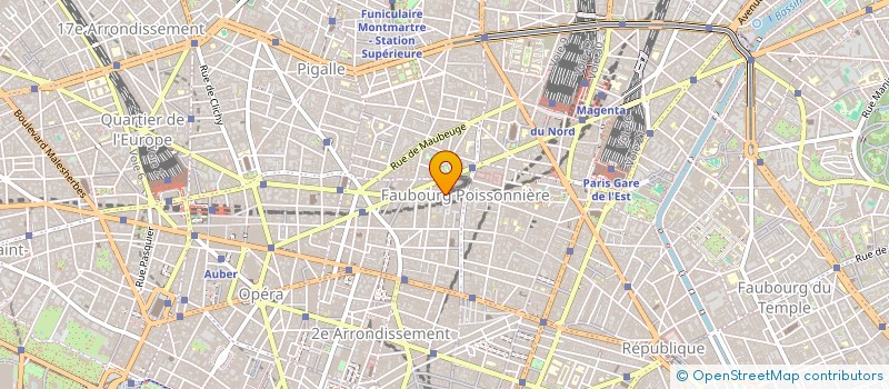 localisation de l'entreprise SOC NOUVELLE RENOU ET REPECAUD à PARIS