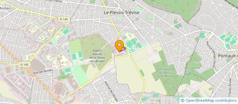 localisation de l'entreprise SOC NOUVELLE S.G.P.C.  LE PLESSIS-TREVISE