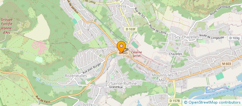 localisation de l'entreprise SOC NOUVELLE SALAISONS CHATELLOISES à SAINTE-RUFFINE