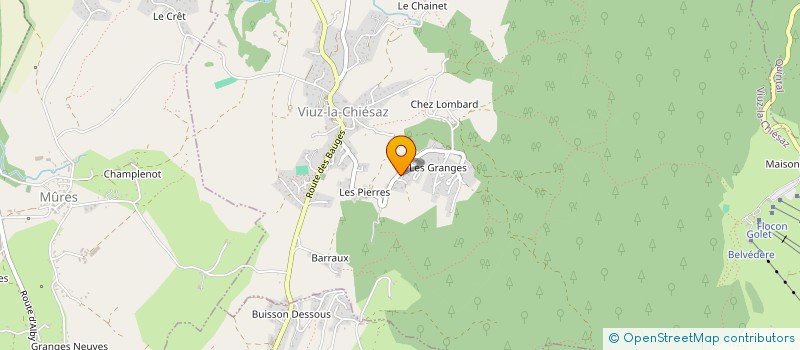 localisation de l'entreprise SOC NOUVELLE SCIERIE CAISSERIE DAVIET à VIUZ-LA-CHIESAZ