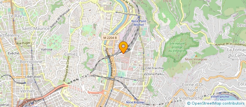 localisation de l'entreprise SOC NOUVELLE SOFIDIS COMEDIS à NICE
