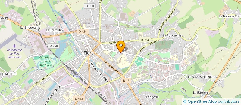 localisation de l'entreprise SOC NOUVELLE SONOFOQUE à FLERS