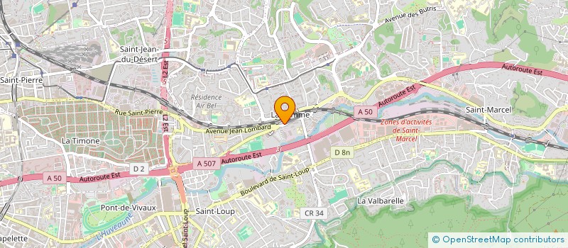 localisation de l'entreprise SOC NOUVELLE SZABO ENTREPRISE à MARSEILLE