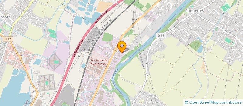 localisation de l'entreprise SOC NOUVELLE TECHNIQUES SURFACE à ROQUES-SUR-GARONNE