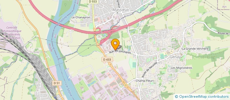 localisation de l'entreprise SOC NOUVELLE TERLY à GENAY