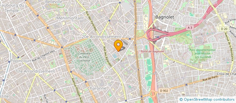 localisation de l'entreprise SOC NOUVELLE TRANFORMATION DU CUIR à PARIS