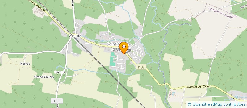 localisation de l'entreprise SOC NOUVELLE TRANSPORTS DESBORDES  SAINT-MARTIN-D'ONEY