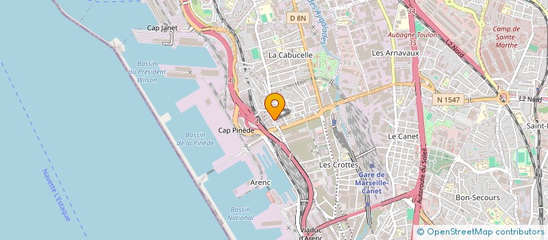 localisation de l'entreprise SOC NOUVELLE TRAVAUX MAINTENANCE MARINE à MARSEILLE