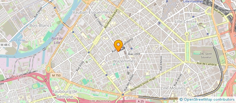 localisation de l'entreprise SOC NOUVELLE UNION BOULANGERE à LILLE