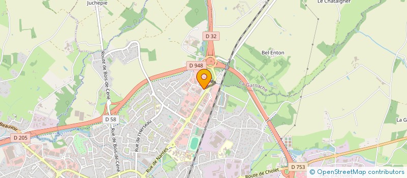 localisation de l'entreprise SOC NOUVELLE VENDEE AUTO à CHALLANS