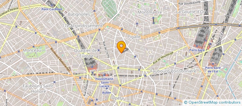 localisation de l'entreprise SOC NUAGE à PARIS
