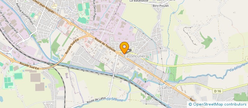 localisation de l'entreprise SOC NVELLE EXPLOIT ETS GUY VIGNES à CASTELCULIER