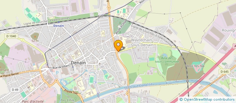 localisation de l'entreprise SOC OCEANO à DENAIN