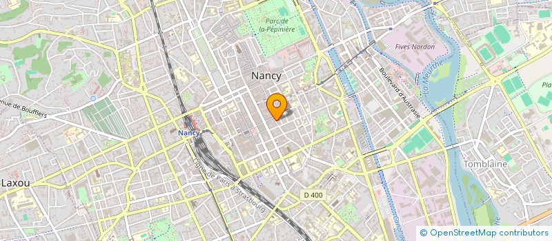 localisation de l'entreprise SOC ODONTO STOMATOLOG NORD EST à NANCY