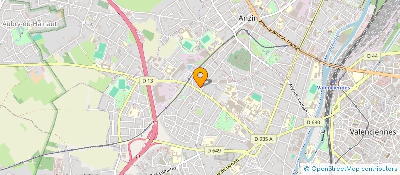 localisation de l'entreprise SOC ODYSSEE VIDEO  VALENCIENNES